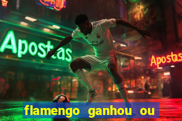 flamengo ganhou ou perdeu hoje